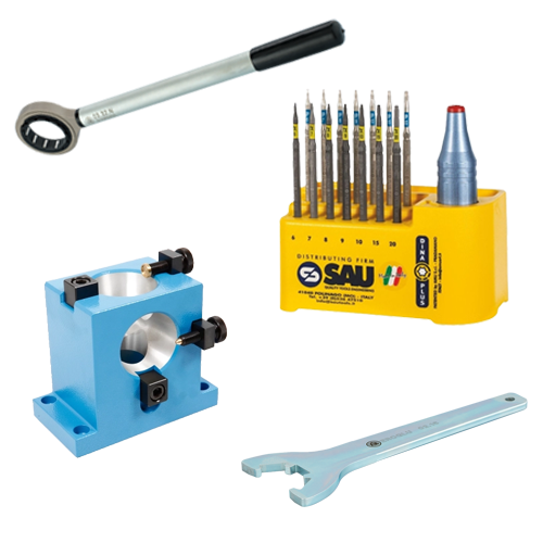 Accessoires de montage et de serrage outils
