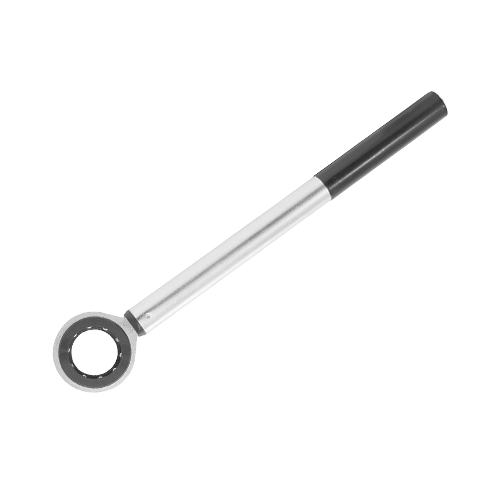 Clé à rouleau avec manche